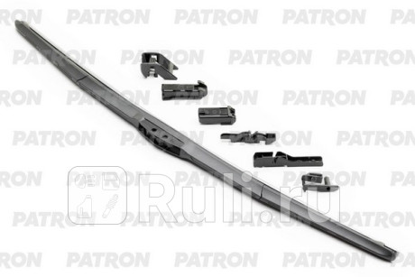 Щетка стеклоочистителя 36см гибридная с универсальным креплением (oe типы креплений + крюк) PATRON PWB360-HB для Автотовары, PATRON, PWB360-HB