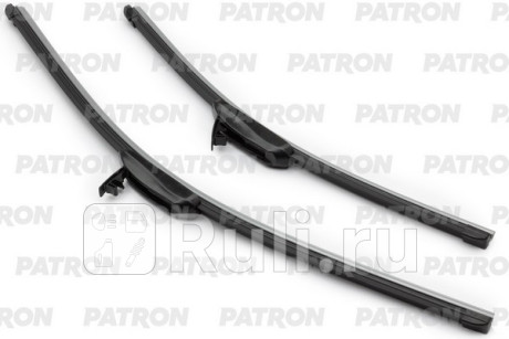 Щетки стеклоочистителя 61см + 46см к-кт плоская hook  только под короткий крюк 9x3 hyundai   kia   renault PATRON PWB460-CS  для Разные, PATRON, PWB460-CS