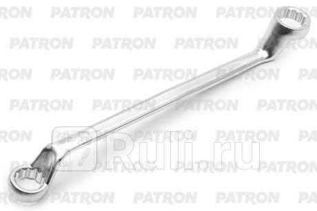 Ключ накидной изогнутый на 75 градусов, 25х28 мм PATRON P-7592528 для Автотовары, PATRON, P-7592528
